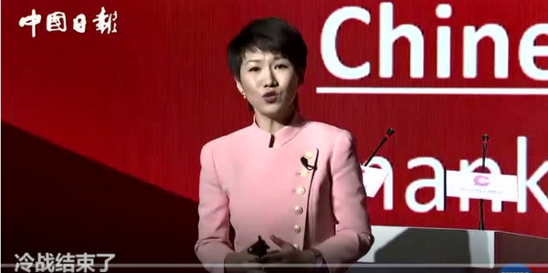 劉欣精彩演講！這就是她在國際舞臺上與外媒唇槍舌劍的底氣